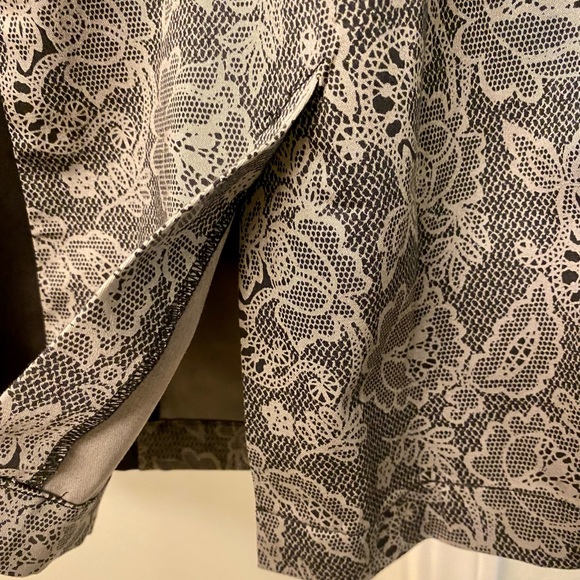 Torrid Black & Cream Lace Bustier Dress - Picture 6 of 7